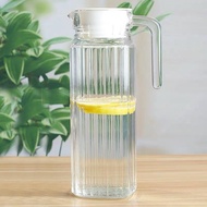 1.0 Liter / 0.5 Liter Glass Water Jug with Lid Jug Air Kaca Glass Water Jug Glass Jug
