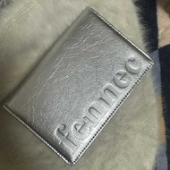 Korean Niche fennec Passport Holder Genuine Leather Document Holder Card Holder Solid Color Hot Stam