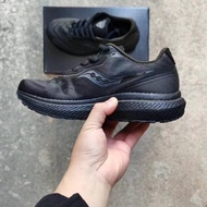 [spots] 2023New Best Price Saucony Triumph Shock Absorption Running Shoes All Black