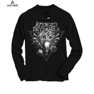 AVEGED SEVENFOLD Band T-Shirt Long Sleeve Jumbo Bigsize 4XL 5XL 6XL 7XL Avenged Band Shirt Baju T Sh