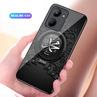 Softcase Glass Kaca Realme C33 - K1113 - Casing For Type Realme C33 - Case Realme Mewah - Case Realme Terbaru - Kesing Realme C33 - Case Realme C33 - Softcase Realme C33 - Pelindung Hp Realme C33 - Softcase premium - Case Murah