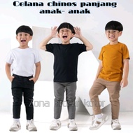 celana chinos panjang anak 2-10 tahun bahan catton twil termurah dan berkualitas