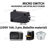 MICRO SWITCH 16A PERIUK NASI RICE COOKER MICROWAVE AIR FRYER Panasonic Elba Soft touch Bakelite