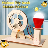 Diy Toys/Children's Educational Toys/Children's Games/Wooden Assembly Ggenerator Light Balls/Childre