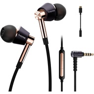 1MORE Triple Driver Wired Hi-Res Earphones with MEMS Mic - Gold Japan