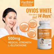 Ovios White L Glutathione Skin Whitening Supplement - Lighten Skin Tone, Dark Spot Acne Scar Remover - 30 Capsules