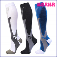 HSRHR Running Compression Socks Anti Fatigue VaricoseVeins 20-30mm Nylon Sports Socks Outdoor Basketball Football Mountaineering Bike JHREJ