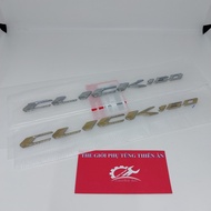 Tem chữ nổi Click 160 (Xi trắng/Xi vàng) Zin chính hãng Honda Thailand - PT THIÊN ÂN