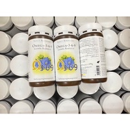 Omega 3-6-9 SANCT BERNHARD SUPPLEMENT PILLS - PREMIUM LINE 100% MADE IN GERMANY