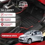 Perodua Viva 5D Carpet Car Mat Floor Mat OEM Karpet Car Floormat