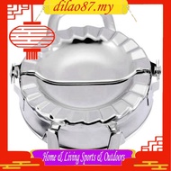 [dilao87] Stainless Steel Dumpling Maker, Flower Type Dumpling Ravioli Maker Press Mold Dumpling Mak