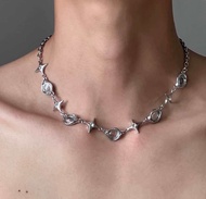 USSTYLE - Crystal necklace