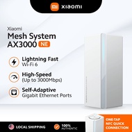 Xiaomi Mesh System AX3000 NE | Wi-Fi 6 Technology | 3000Mbps Wifi Speed | NFC One-Tap Connect | App 
