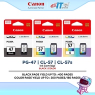 Canon PG-47 Black | Canon CL-57 | Canon CL-57S Colour Ink Cartridge for PIXMA