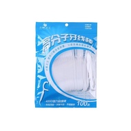 Dental Floss Pick 100pcs floss Stick Pencungkil Gigi benang gigi
