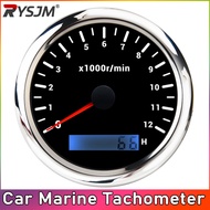 85mm Tachometer Digital RPM Gauge Car Boat Tachometer