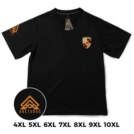 Arcturus Kaos Distro Jumbo Porsche 4XL 5XL 6XL 7XL 8XL 9XL 10XL Short Sleeve T-Shirt Simple Unisex O