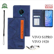 HP Vivo S1 Pro Vivo 1920 Flip Cover Wallet Case Magnetic Flip Wallet Casing