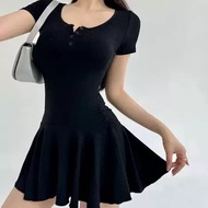 Dress VIOLIN Knit Fit Body Premium -02 Dress mini wanita Violin bahan knit