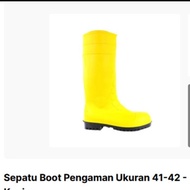 SEPATU SAFETY BOOTS L/41-42 YELLOW SRSB20LY MERK KRISBOW