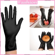 NAV 100pcs Nitrile Gloves Kitchen Disposable Synthetic Gloves for Household Supplies