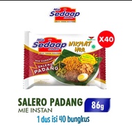 Mie sedaap sedap goreng rasa salero padang best seller. 1 dus isi 40 bungkus mie instant