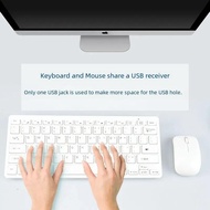 2.4g Wireless Keyboard Mouse Set K03 Ultra-thin Keyboard Mouse Laptop Computer Office Use Bluetooth Connection Ergonomic Design