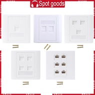 WIN 86 Type Computer Socket Panel CAT5E  Module RJ45 Cable Interface Outlet