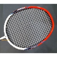 Apacs TYRO 300 (Red/White) String &amp; Strung With Cover Badminton Racket