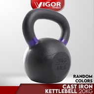 Vigor Fitness Cast Iron Kettlebell (20kg) / Kettlebell Besi Tuang (20kg)