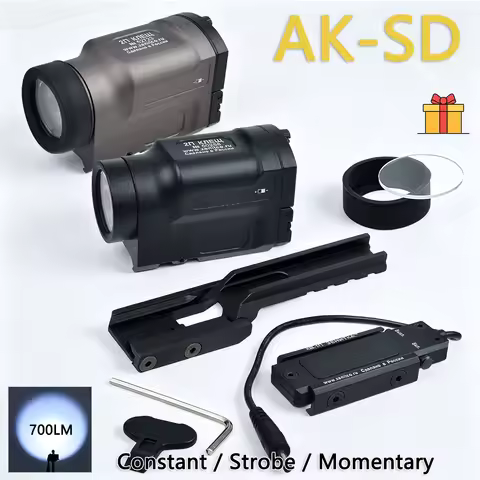 Zenitco AK-SD Flashlight KLESCH GEN2 Strobe LED Light Tactical Surefire X300 Scout Light for 20mm Ra