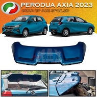 PERODUA AXIA 2023 GEAR UP ACE SPOILER GU ACE REAR TRUNK SPOILER NEW AXIA BARU ROOF SPOILER GEARUP AC