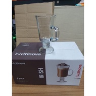 Citinova Irish Handle Cup Set of 6 Latte Coffee Cup/ Irish Coffee Cup/