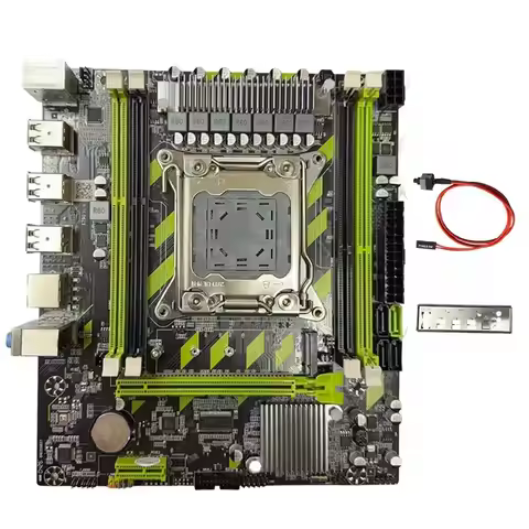 X79G DDR3 Gaming Motherboard Kit LGA2011 4XDDR3 RECC Slots M.2 NVME PCI-E X16 SATA3.0 X79 Desktop Mo