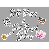 Bible Verse/Faith Base Sticker