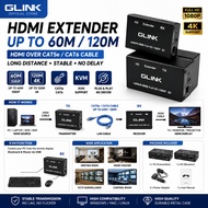 Glink HDMI Extender + KVM  RJ45 GL-032 / GL-040, Cat 5e / 6 LAN Cable Compatible, Plug & Play