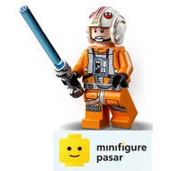 sw1139 Lego Star Wars 75301 75313 75390 - Luke Skywalker Minifigure with Lightsaber - New