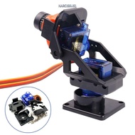 NARCISSUS13A0E 1Sets Steering Gear Pan Tilt, PTZ with 2 Servo Rc Plane Parts Two Axis PTZ, Durable S