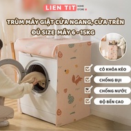 Top-Load Front-Load Washing Machine Cover, Thick, Dustproof, Waterproof, 7 8 9 10kg Washing Machine 
