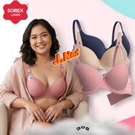 J305 (1 - 3 Pcs) Sorex Bra for Adult Women, Jumbo Foam, Underwire, Cup D, Three Hooks, Size 38 40 42