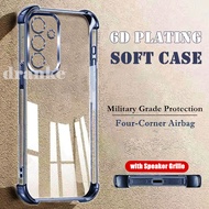 For Samsung Galaxy A25 6.5 inch SM-A256E A256B A256U A256U1 Four-Corner Airbag Slim Soft Clear Silic