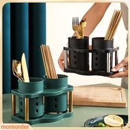 moreorders|  Chopstick Storage Organizer Chopstick Box Large Caliber Chopstick Holder with Drainage Holes Organize Your Kitchen Utensils Efficiently
