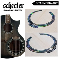 Rosset Guitar synyster gates Syn GA SC- Guitar Hole Sticker synyster gates-logo emblen synyster gate