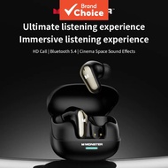 Monster MQT52 TWS In-Ear Earbuds HIFI Sound Quality Intelligent Noise Reduction Earphones Panoramic 