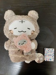 全新正版日版小白虎與黑虎蝦 - 小白虎公仔