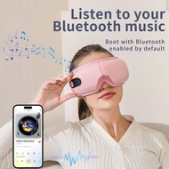 Smart Eye Massager with Heat & Air Pressure, 6 Modes 15-Min Timer Bluetooth