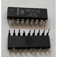 Ic Integrated Circuit AN7236 AN 7236 AM-FM IF Amplifier For Radio - Original Panasonic