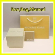 【hot sale】 MICHAEL KORS Watch Original Pawnable Silver MK Watch Silver MK Watch For Men Pawnable