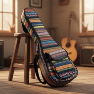 Portable 23-Inch Oxford Fabric Ukulele Bag with Adjustable Backpack Straps Beg Ukulele Oxford 23 Inc