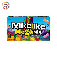 [Best Before 31/Jul/2024] Mike and Ike Mega Mix 10 Flavors 141g ไมค์ แอนด์ ไอค์ เมก้ามิกซ์ 10 รส 141 กรัม